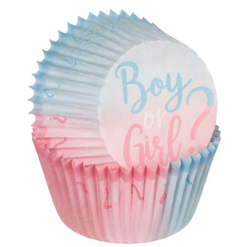 Girl or Boy Cupcake Papers